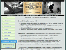 Tablet Screenshot of chiropratique-brie.fr